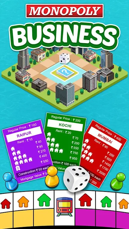 Vyapari Game : Business Dice Board Game Ảnh chụp màn hình 1