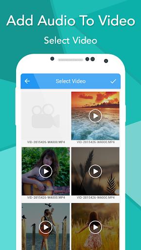 Add Audio To Video应用截图第2张