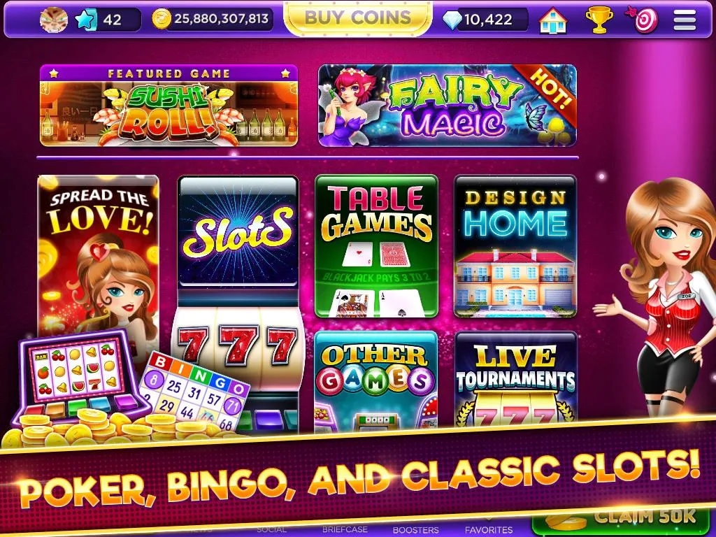 Glamour Casino - Home Designer Slots应用截图第2张