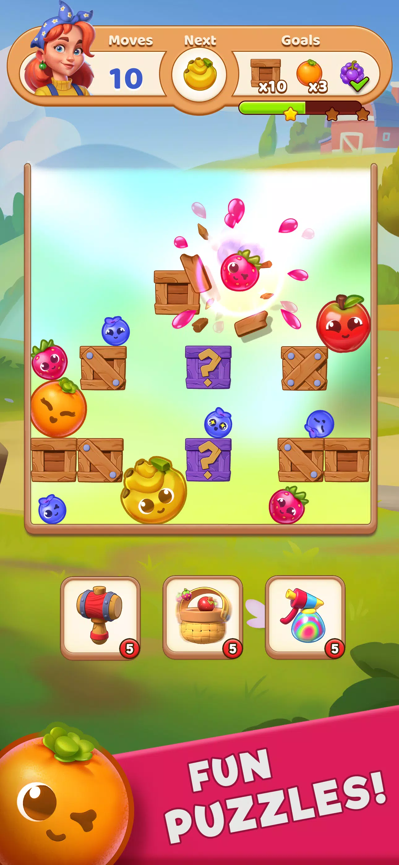 FruitFall! ภาพหน้าจอ 2