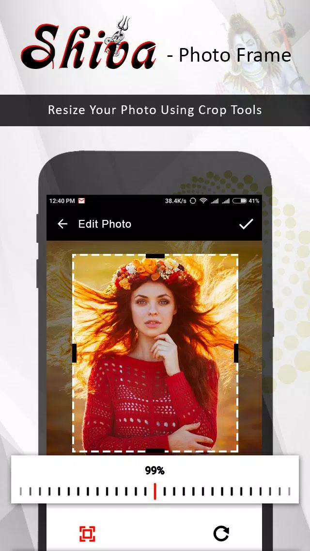 Shiva Photo Editor Captura de pantalla 1