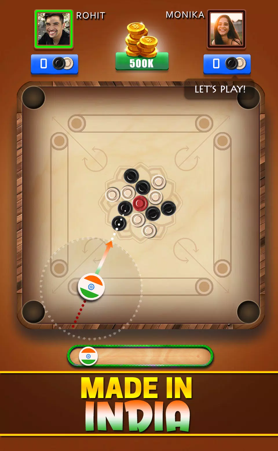 Carrom Club Captura de tela 1