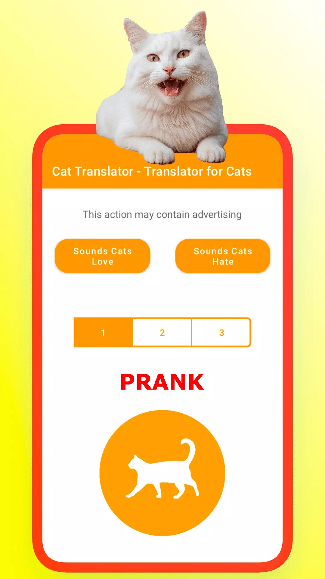 Schermata Translator for Cats Prank 4