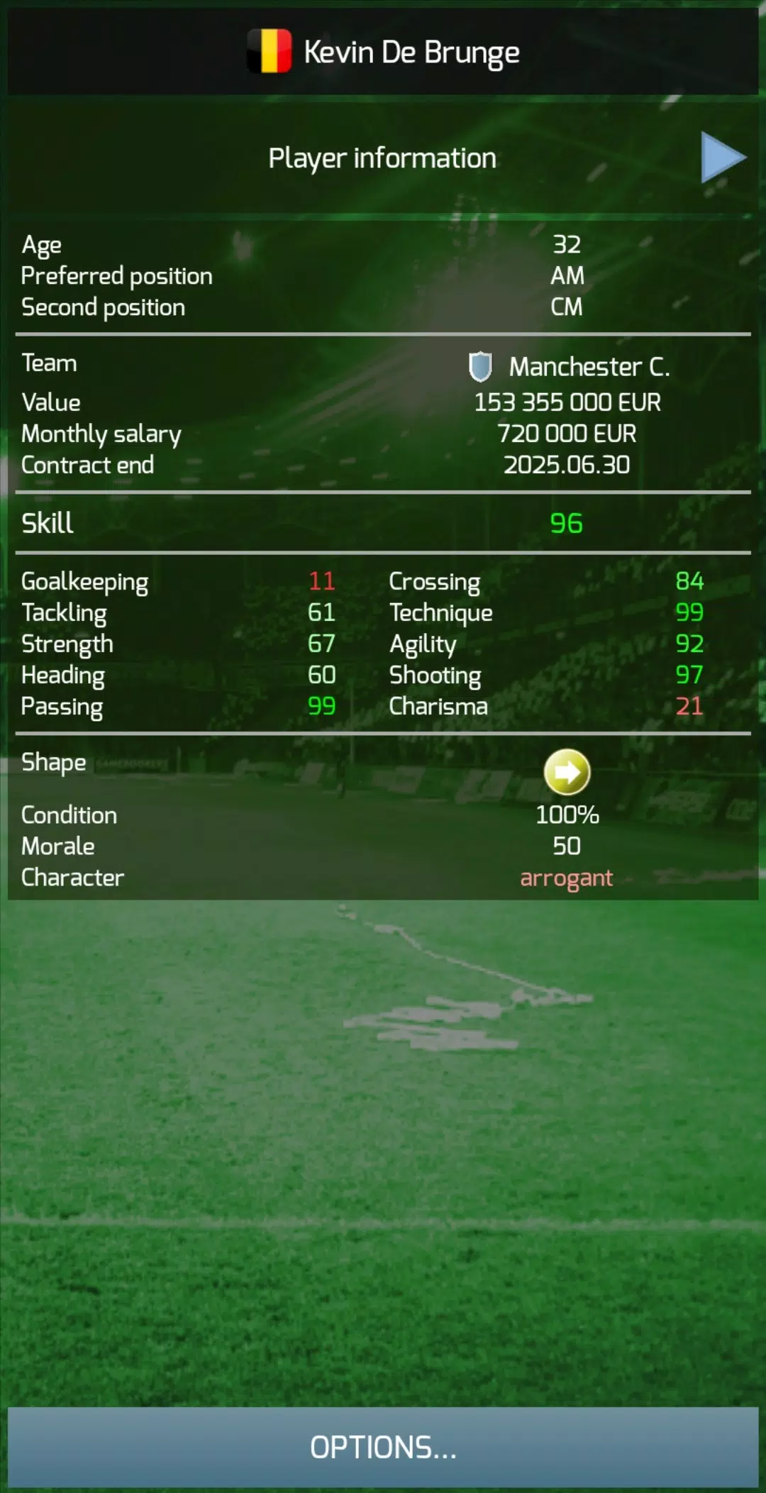 True Football 3 Captura de tela 4