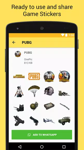 Game Stickers for Whatsapp Screenshot 4