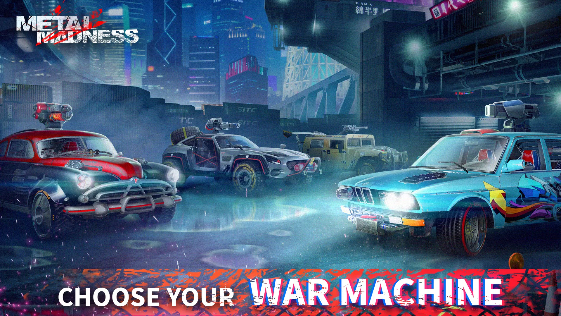 METAL MADNESS PvP: Car Shooter Schermafbeelding 4