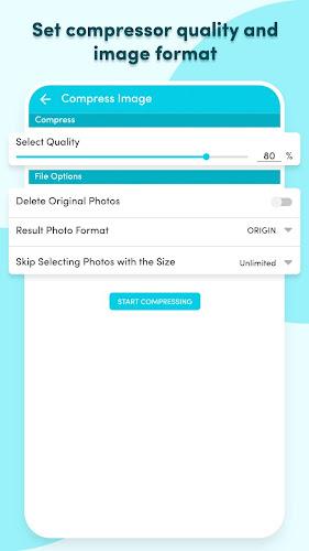 Schermata pCrop: Photo Resizer and Compr 4