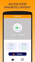 Turbo VPN - Fast Secure VPN Tangkapan skrin 4
