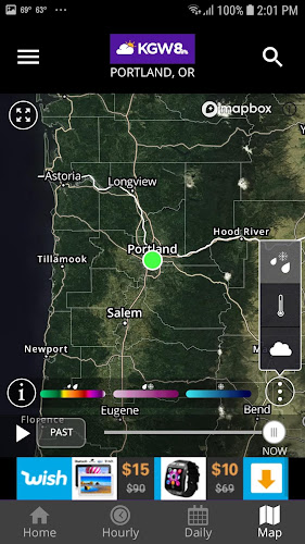 Portland Weather from KGW 8 ဖန်သားပြင်ဓာတ်ပုံ 4