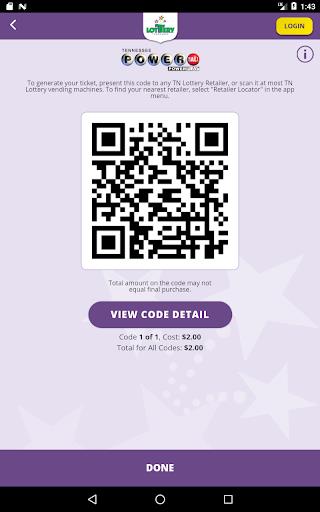 Tennessee Lottery Official App Capture d'écran 2
