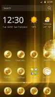 Golden Disco Vintage Theme應用截圖第2張