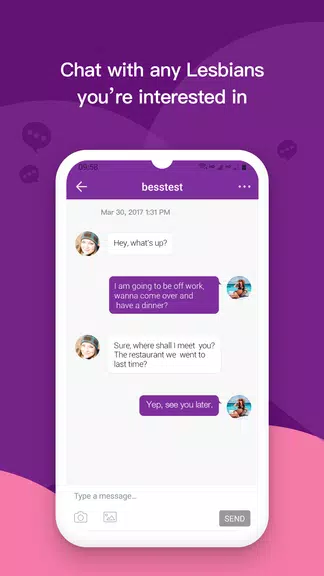 Les: Lesbian Dating & Chat App ဖန်သားပြင်ဓာတ်ပုံ 4