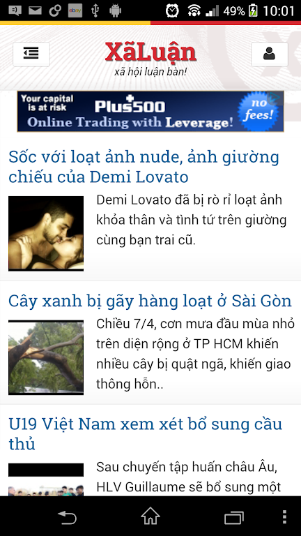 XaLuan Doc Bao Moi Tin Tuc 24h Tangkapan skrin 1