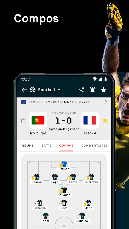 Flashscore - flash résultats Screenshot 3
