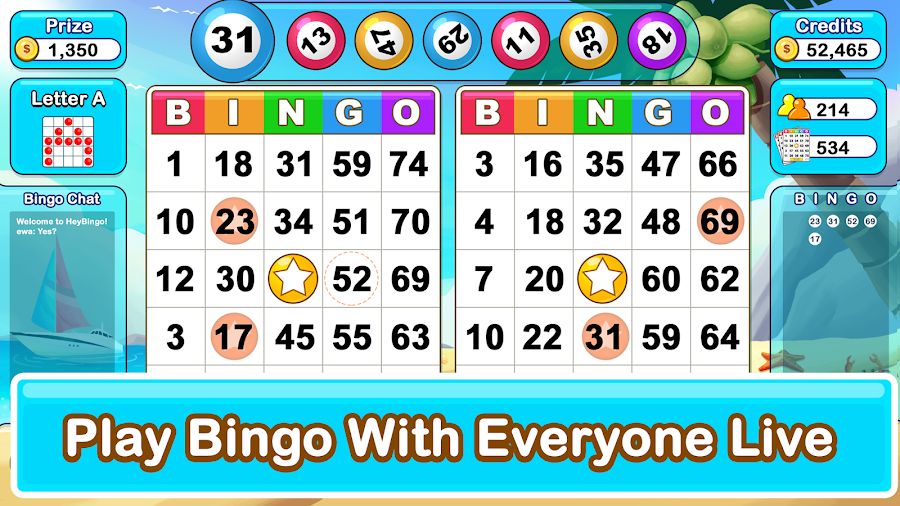 Hey Bingo™: Fun Bingo 75 Game应用截图第1张