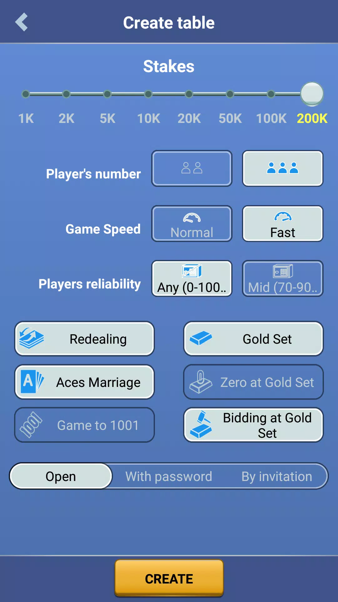 Thousand 1000 Online card game スクリーンショット 4