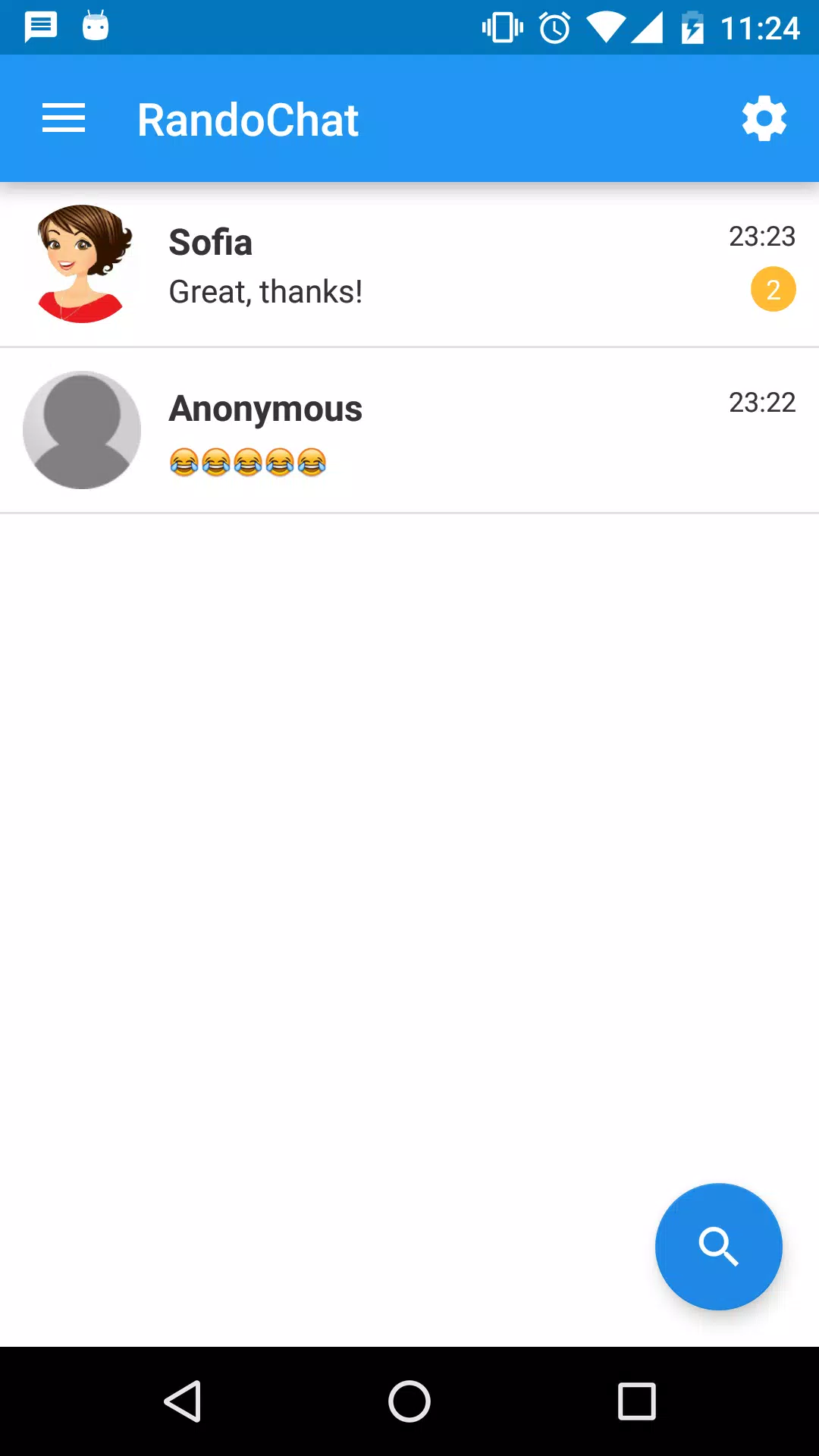 RandoChat - Chat roulette Screenshot 2