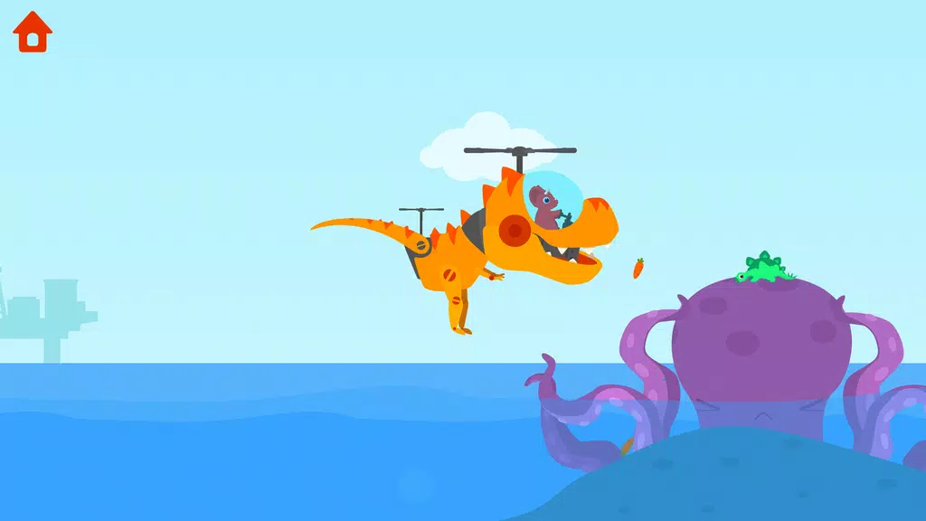 Dinosaur Helicopter Kids Games Screenshot 4