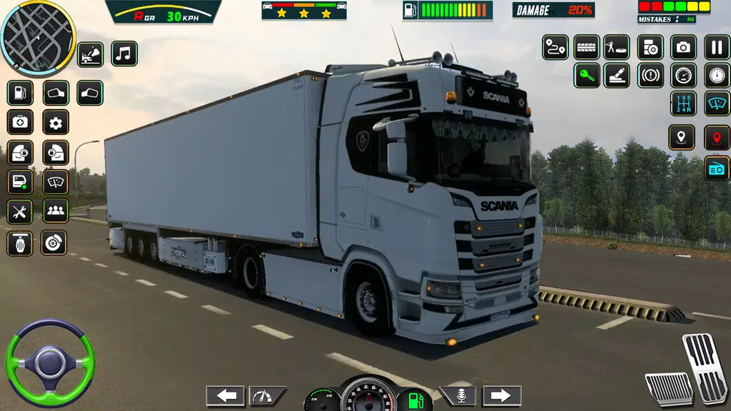 Real City Cargo Truck Driving Zrzut ekranu 1