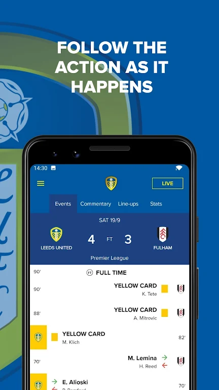 Leeds United Official Zrzut ekranu 2