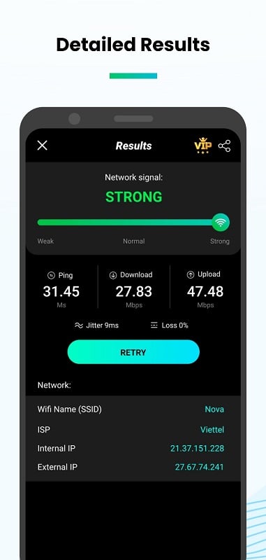 Speed Test & Wifi Analyzer 스크린샷 1