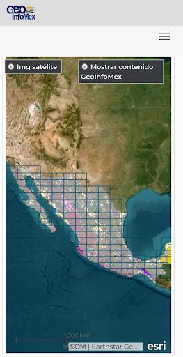 GeoInfoMex ภาพหน้าจอ 1