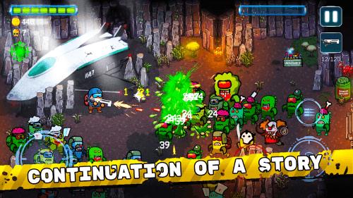 Zombie In Space 스크린샷 2