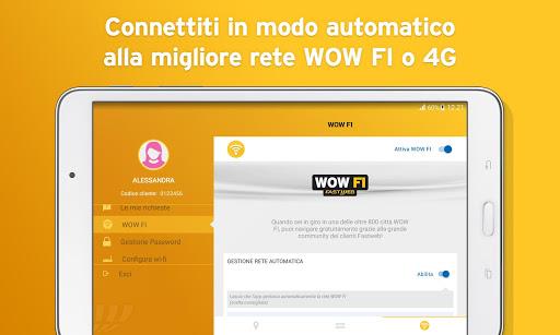 Schermata MyFastweb 7