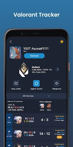 Valking.gg - Valorant Tracker Tangkapan skrin 1