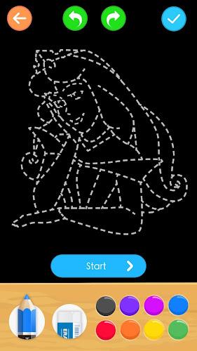 Schermata Learn to Draw Princess 2