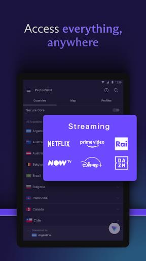 ProtonVPN - Secure and Free VPN ภาพหน้าจอ 4