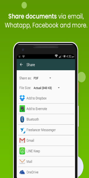 Clear Scan - PDF Scanner App 스크린샷 3