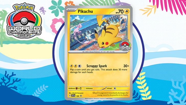 Pikachu Promo Card Unveiled for Pokémon 2024 World Championships