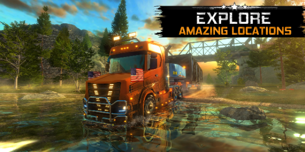 Truck Simulator USA Revolution स्क्रीनशॉट 3