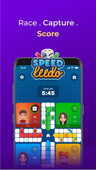 Rush - Play Ludo Game Online ဖန်သားပြင်ဓာတ်ပုံ 4