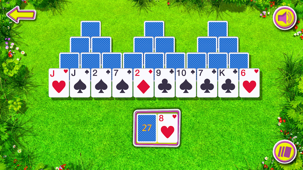 Summer Solitaire – The Free Tripeaks Card Game Schermafbeelding 1