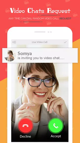 Live Video Chat - Random Video Call with Girls Captura de tela 4