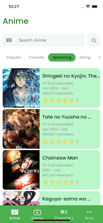 9Anime and Manga Ekran Görüntüsü 3