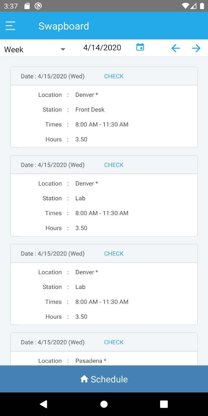 ScheduleSource Teamwork Screenshot 2