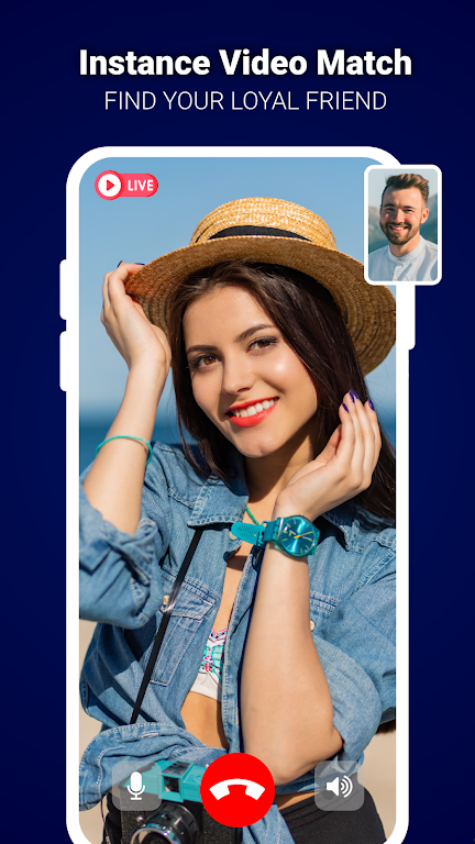 Live Video Call - Global Chat ภาพหน้าจอ 2