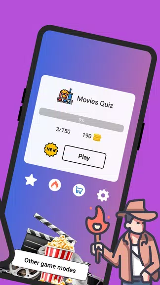 Guess the Movie — Quiz Game ဖန်သားပြင်ဓာတ်ပုံ 3