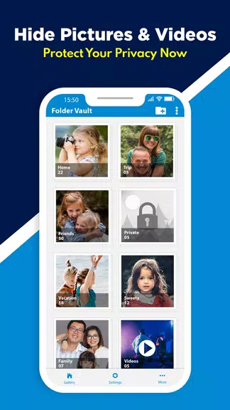 Folder, File & Gallery Locker ภาพหน้าจอ 2