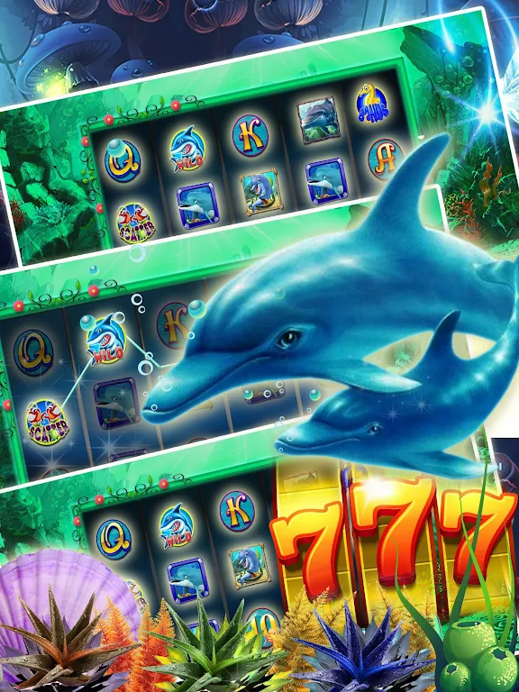 Lucky Dolphin Slots: Free Casino Slot Machines應用截圖第3張