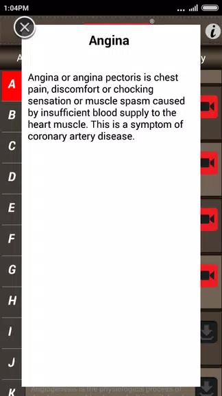 Cardiology-Animated Dictionary 스크린샷 2