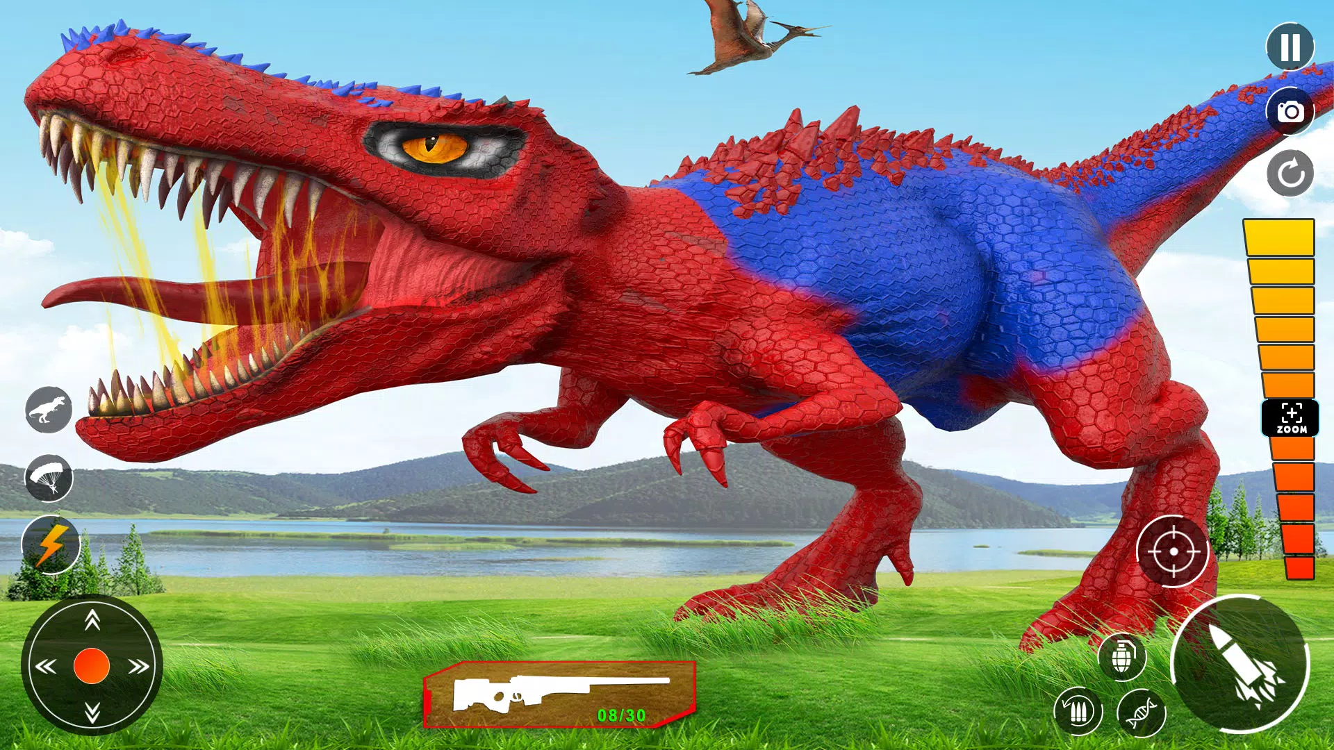 Wild Dinosaur Hunting Games Captura de tela 1
