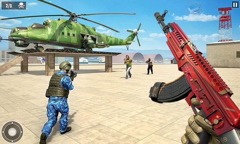 Anti-Terrorist Shooting Game ภาพหน้าจอ 2