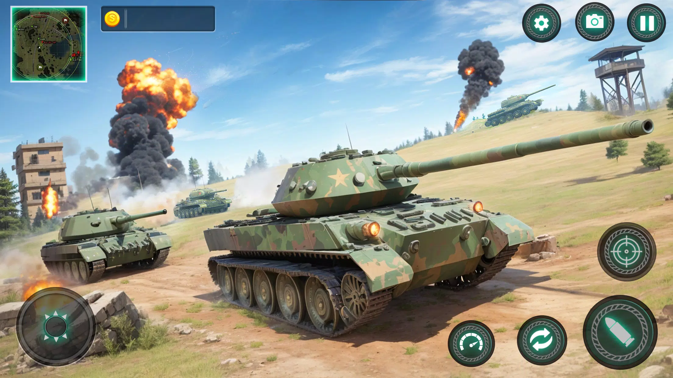 Schermata Military Tank War Machine Sim 2