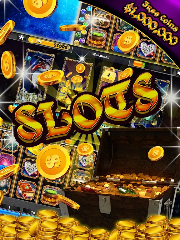 Cash Wizard Slots: Free Ảnh chụp màn hình 1
