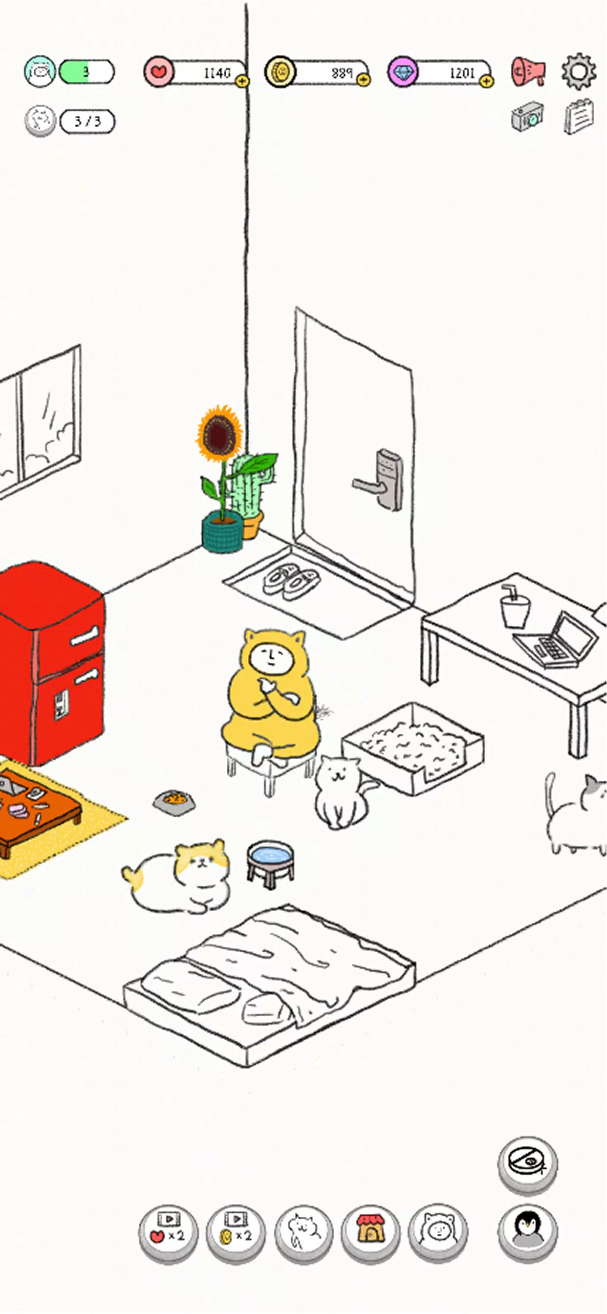 weird cat 스크린샷 4