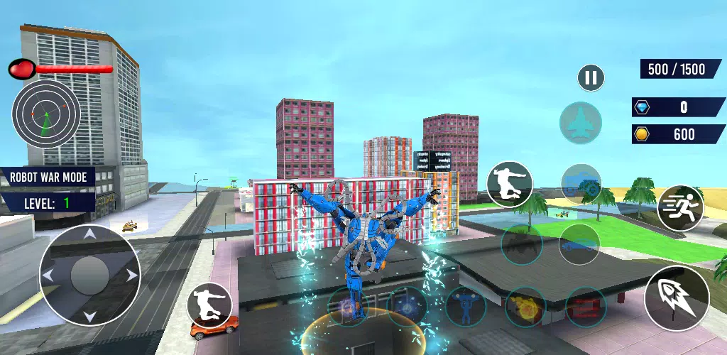 Schermata Robot Hero 3D: Robot Transform 4